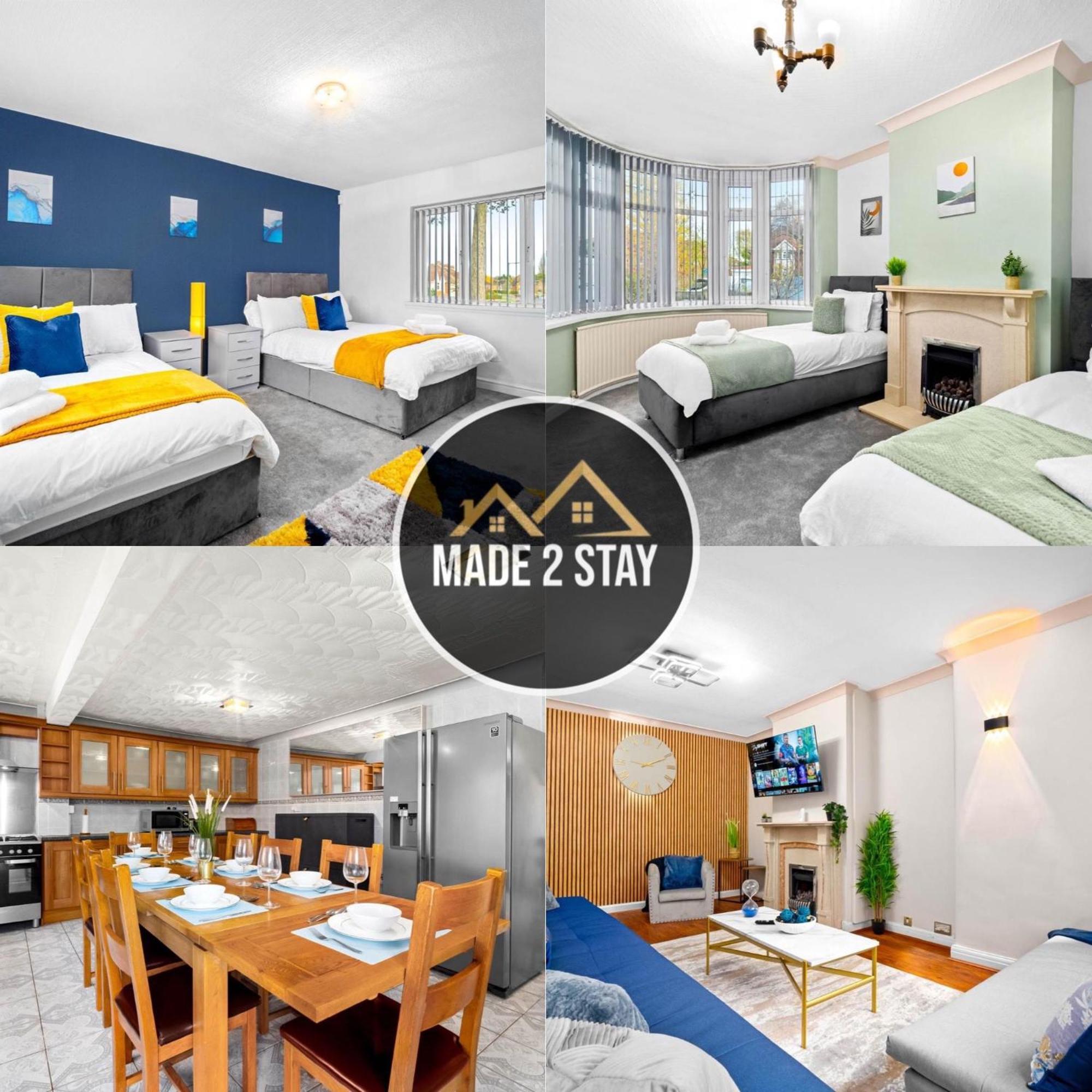 Modern 18 Guest Large Home In Solihull - Near Nec, Jlr, Hs2 And Bhx Birmingham Esterno foto