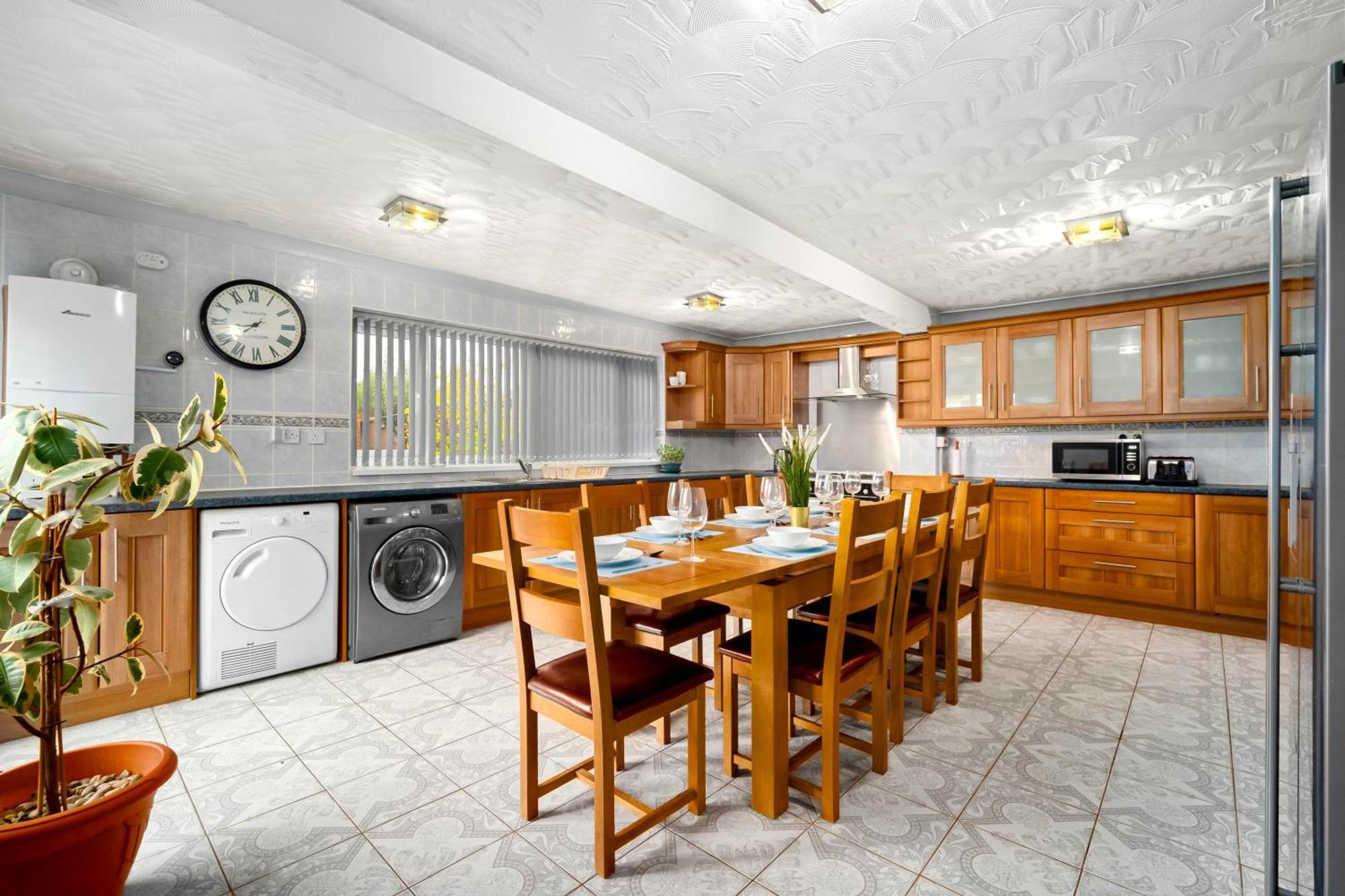 Modern 18 Guest Large Home In Solihull - Near Nec, Jlr, Hs2 And Bhx Birmingham Esterno foto