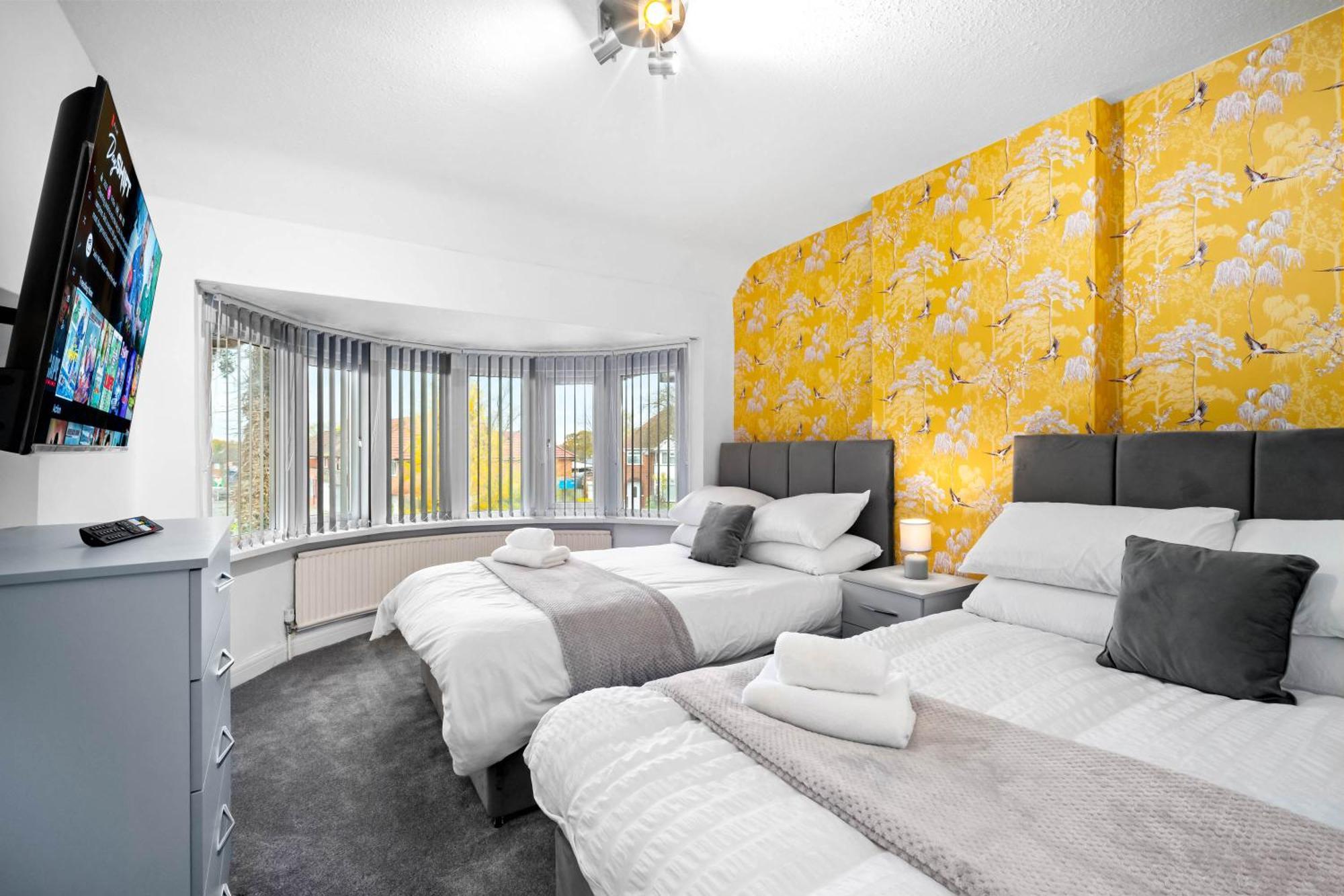 Modern 18 Guest Large Home In Solihull - Near Nec, Jlr, Hs2 And Bhx Birmingham Esterno foto